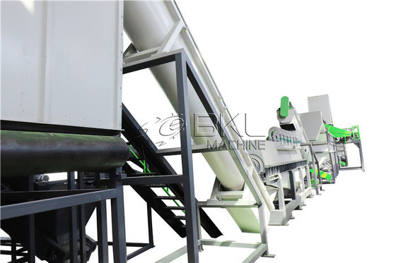HDPE PP PE Turnkey Film Pet Washing Line Plastic Recycling BKL 1000