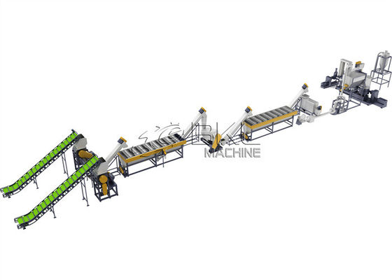 Plastic Recycling Machine Price For PP Woven Bags Recycling Machine