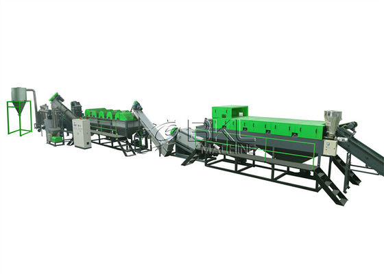 PP HDPE Plastic Recycling Lines Waste Plastic Washing Machine