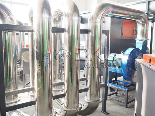 Thermal 15Kw Plastic Recycling Lines 219mm Pipe Drying Equipment