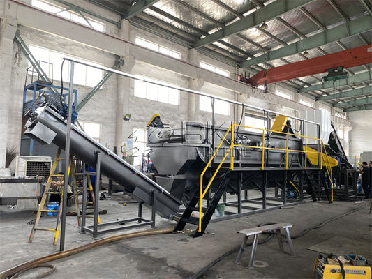 PE PP Waste Film Washing Production Machine Line